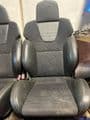 ASTRA H VXR RECARO  HALF BLACK LEATHER FRONT SEATS PAIR