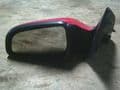 ASTRA MK5 3-DOOR N/S PASSENGER ELECTRIC MIRROR & COVER IN RED