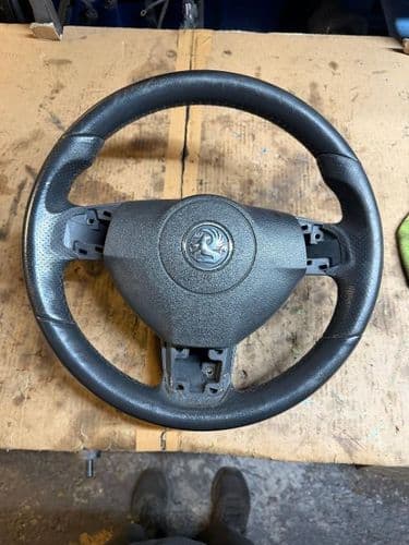ASTRA MK5 SRI TURBO LEATHER STEERING WHEEL & AIRBAG