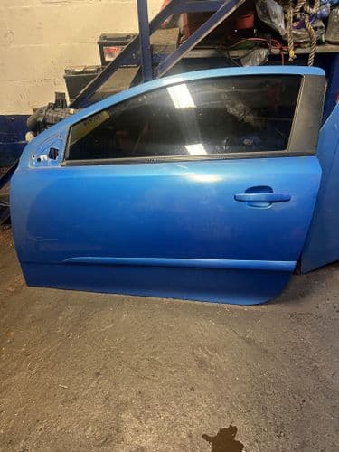 ASTRA MK5 VXR 3-DOOR N/S DOOR IN ARDEN BLUE
