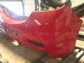 ASTRA MK5 VXR GENUINE GM REAR BUM0PER & DIFFUSER IN FLAME RED