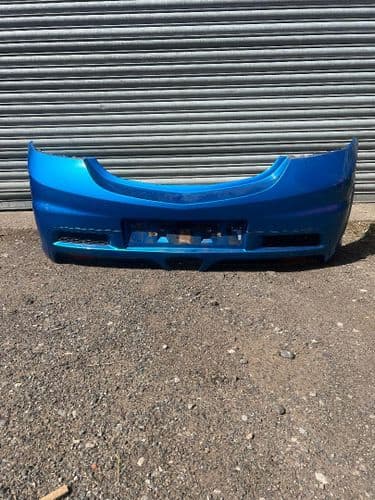 ASTRA MK5 VXR GENUINE GM REAR BUMPER & DIFFUSER IN ARDEN BLUE
