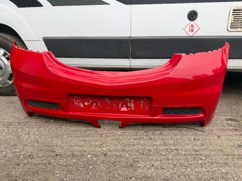 ASTRA MK5 VXR GENUINE GM REAR BUMPER IN POWER RED