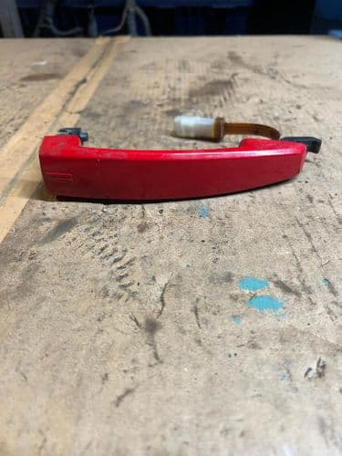 ASTRA MK5 VXR KEYLESS CONTACT PASSENGER DOOR HANDLE POWER RED - Z50B