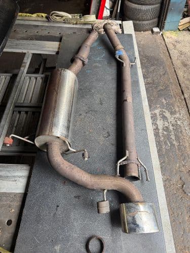 ASTRA MK5 VXR MILLTEK 2.5" S/S CATBACK EXHAUST SYSTEM