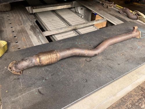 ASTRA MK5 VXR Z20LEH COBRA 2.5 INCH STAINLESS STEEL MAIN DE-CAT EXHAUST PIPE