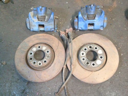 ASTRA VXR 321mm DIMPLED & GROOVED FRONT BRAKE KIT, 5-STUD