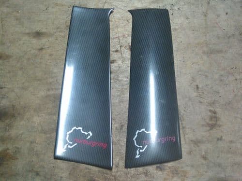 ASTRA VXR NURBURGRING GENUINE CARBON DOOR TRIMS PAIR