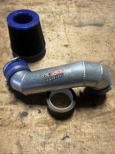 ASTRA VXR Z20LEH BAD ASS ALLOY DIVERSION PIPE WITH BLUE JOINER HOSES & CONE AIRFILTER