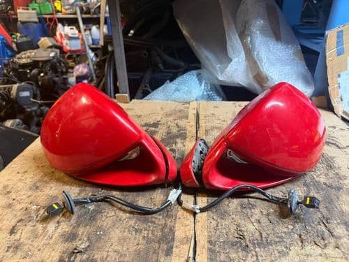 CORSA D VXR ELECTRIC MIRRORS, PAIR IN RED