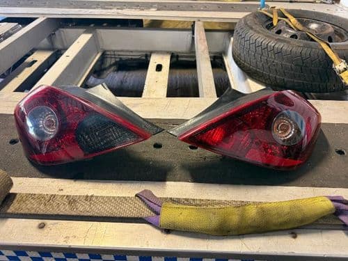 CORSA D VXR FACTORY TINTED REAR LIGHTS, 3-DOOR