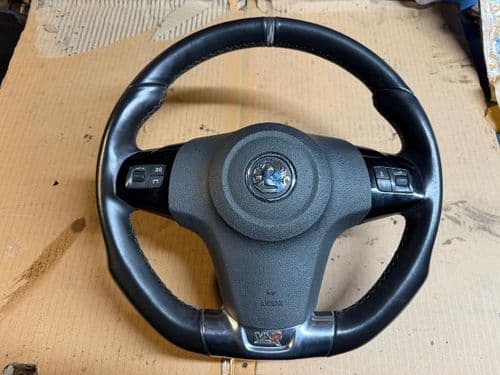 CORSA D VXR LEATHER STEERING WHEEL & AIRBAG