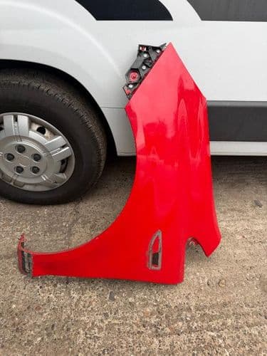 CORSA D VXR N/S PASSENGER FRONT WING IN RED