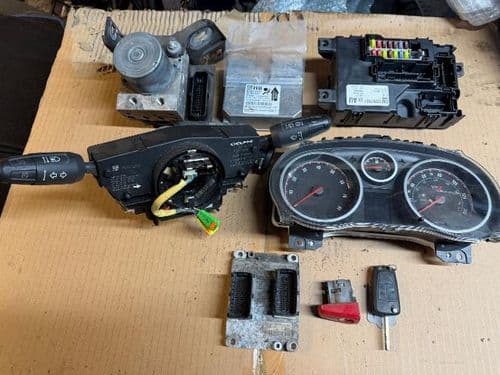 CORSA D VXR Z16LER ECU SET, 1x KEY (plug & play)