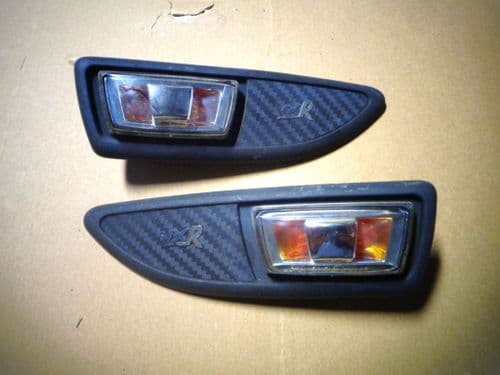 CORSA VXR SIDE REPEATERS & CARNON SURROUNDS PAIR