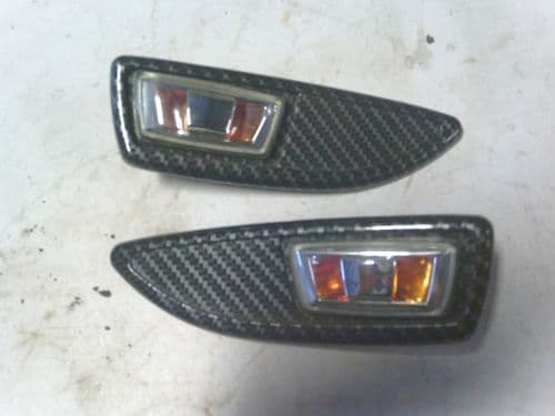 CORSA VXR SIDE REPEATERS & CARNON SURROUNDS PAIR