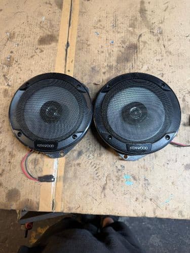 KENWOOD 6.5" SPEAKERS PAIR