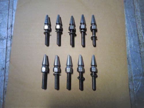 Z20LEH / Z20LET ROCKER COVER SPIKE BOLT SET x9 (1 missing)
