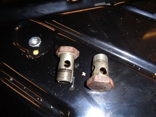 Z20LET OIL PUMP BANJO BOLTS (pair)