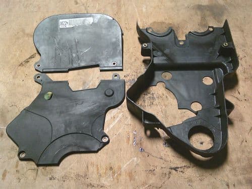 Z20LET / Z20LEH CAMBELT REAR BACKING PLATE & 2x FRONT BELT COVERS