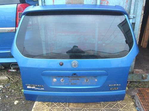 ZAFIRA A GSI COMPLETE BOOTLID & SPOILER IN ARDEN BLUE