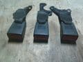 ZAFIRA B REAR BENCH SEATBELT RECEIVERS, SET OF 3