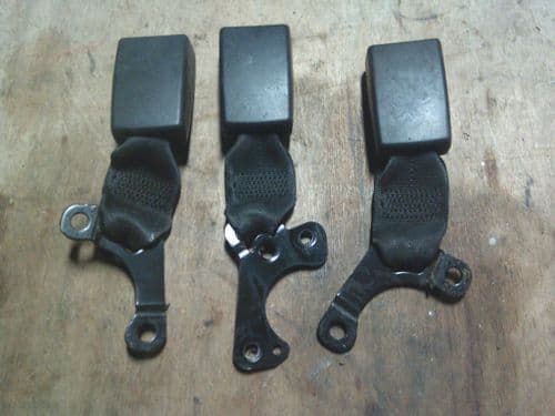 ZAFIRA B REAR BENCH SEATBELT RECEIVERS, SET OF 3