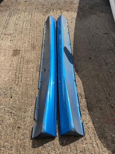 ZAFIRA B VXR SIDE SKIRTS IN ARDEN BLUE PAIR