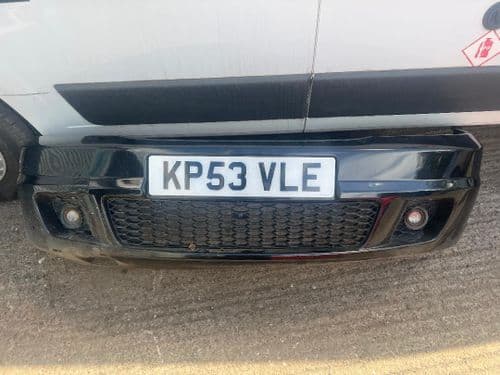 ZAFIRA GSI FRONT BUMPER IN BLACK - Z20R