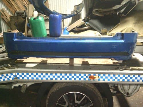 ZAFIRA GSI GENUINE GM REAR BUMPER IN ARDEN BLUE