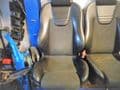 ZAFIRA GSI RECARO  HALF LEATHER FRONT SEATS, PAIR