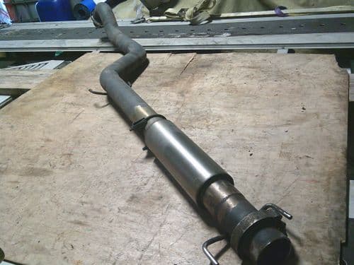 ZAFIRA VXR 3 ICH STAINLESS STEEL EXHAUST CENTRE SECTION