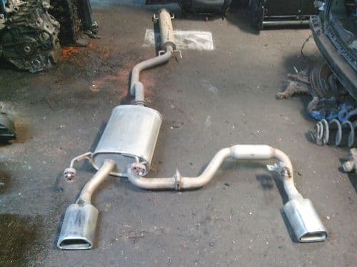 ZAFIRA VXR GENUINE GM S/S BACK BOX EXHAUST