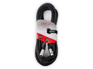 15m XLR Male to XLR Female Cable