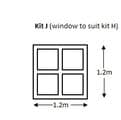 4m Window / Window Frame