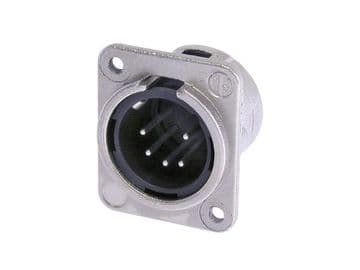 5 Pin Panel Mount Plug