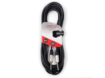 6.35mm Stereo Jack Plug - 6.35mm Stereo Jack Plug