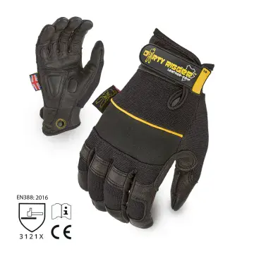 Dirty Rigger™ Leather Grip™ (V1.3) Heavy Duty Rigger Glove