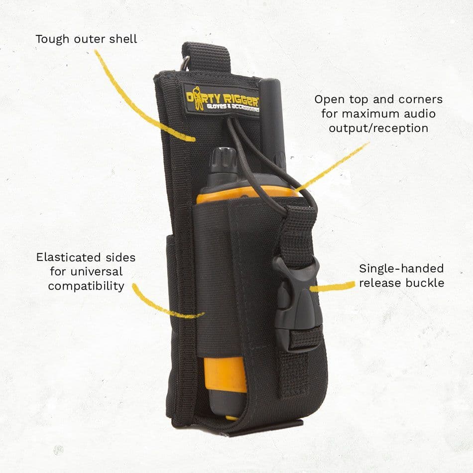 Dirty Rigger Radio Pouch