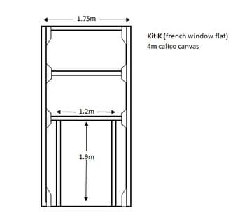 Double Doorway (French Window)