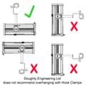 Doughty - Hook Clamp 50mm Standard