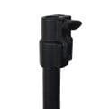 Followspot Stand, Black 45kg 150cm