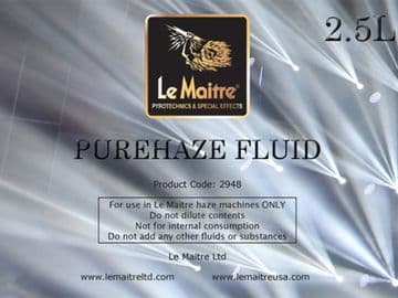 Le Maitre PureHaze Fluid 2.5L (Per Bottle)