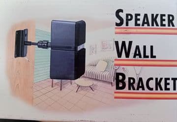 Light Duty Speaker Wall Brackets (Pair)