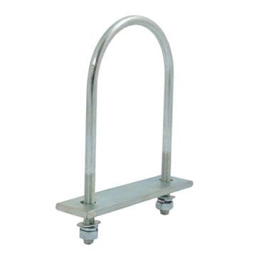 Pipe to Pipe U" Bolt and Plate