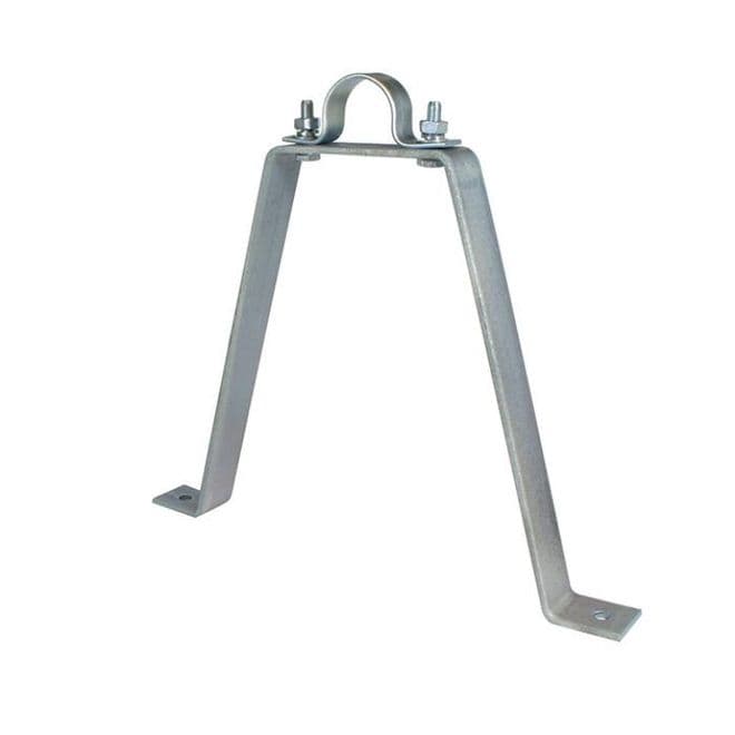 Pipe to Wall Bracket Large (300mm Stand Off)