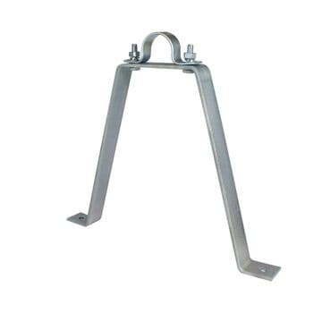 Pipe to Wall Bracket Large (300mm Stand Off)