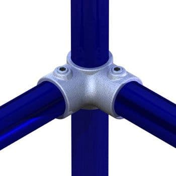 Pipeclamp Corner plus through Tube