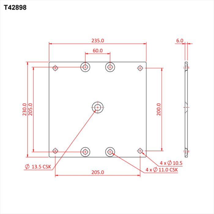 Wall Side Plates