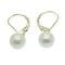 Pearl  Earrings - 6 mm AAA Round  Pearls on 9ct Gold Leverbacks